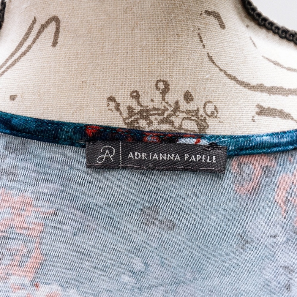 Adrianna Papell ⚫ cowl neck knit top, size L - Picture 7 of 8